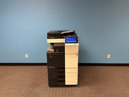 Demo Konica Minolta Bizhub C368 Color Copier Printer Scanner Fax Finisher 11K Us - £2,726.66 GBP