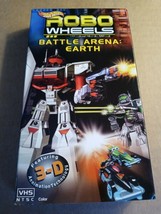 Hot Wheels Robo Wheels Battle Arena: Earth VHS, 2001 Tape Video Cassette - £19.78 GBP