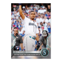 2022 Topps Now #1083 Julio Rodriguez Rc Alds Incredible Catch! Seattle Mariners - £5.17 GBP