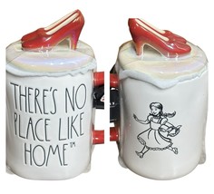 Rae Dunn WIZARD OF OZ “THERE’S NO PLACE LIKE HOME” Mug w/ Ruby Red Slipp... - $38.60