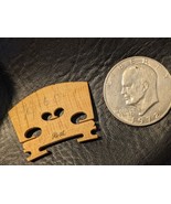 Vintage Roth 3/4 Violin Adjustable Wood Bridge - $432.59 MXN