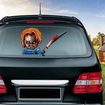 Horror Series Removable Car Stickers Rear Windshield Decals Auto Decoration Wavi - £71.14 GBP