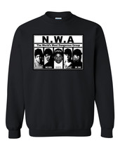 NWA N.W.A.2 Straight Outta Compton Unisex Crewneck Sweatshirt Tee - £20.04 GBP