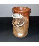 Art Pottery Dad Face Coffee Tea Mug - $16.70