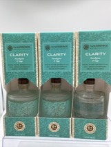 (3) Clarity Rare Essence Essential Oil Spa Big Diffuser Eucalyptus Sage 3oz Reed - $32.05