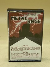 Metal Rage Masters of Metal Cassette Tape 1986 OG 80s Metal Rock Mix KTEL - £20.32 GBP