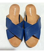 Vionic Leticia Wedge Sandal Cross Strap Coral Size 8 US NEW - $79.56 CAD