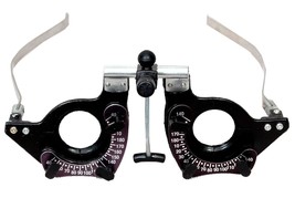 Care Vision Adjustable Trial Lens Frame Lightweight Eye Optometry Black Frame - £26.58 GBP