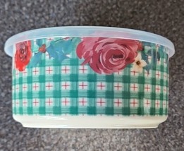 Pioneer Woman ~ Wishful Winter ~ Stoneware ~ 4.9&quot; Food Storage Container... - $30.00