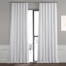 Hpd Half Price Drapes Bellino Room Darkening Curtain 50 X, 84, Chalk Off White - £35.37 GBP