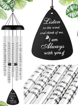32&#39;&#39; Wind Chimes for outside - Memorial Wind Chimes for Loss of Mother, Father o - £35.17 GBP