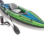 Aluminum Oars And A High Output Air Pump Are Included In The Intex Chall... - £88.44 GBP