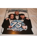 the Three Stooges 75th Anniversary on a new tin metal sign - £23.90 GBP