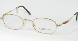 Cerruti 1881 C 1444 A Gp Gold Eyeglasses Glasses Metal Frame C1444 48-21-140mm - £54.37 GBP