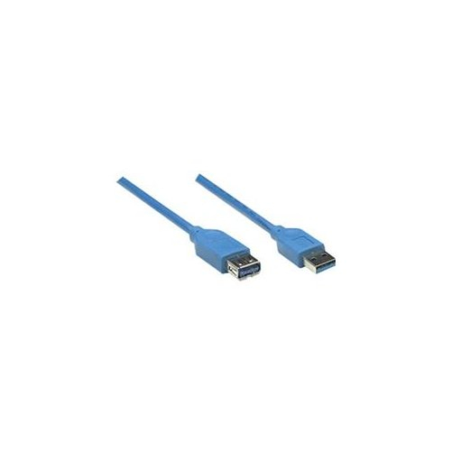 MANHATTAN - STRATEGIC 322379 SUPERSPEED USB EXTENSION CABLE A MALE / A FEMALE, 2 - £25.16 GBP