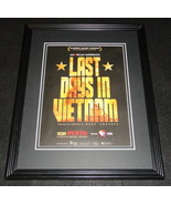 Last Days in Vietnam Framed 11x14 ORIGINAL Advertisement PBS Rory Kennedy - £27.13 GBP