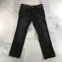 Jacob Cohen Jeans Herren 32 Schwarz Gerades Bein Knöpfe Fly Typ 688 C Wa... - $118.79