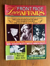 Front Page Love Affairs Magazine Vol 1 No 2 February 1978 Warren Beatty Cover - £23.59 GBP