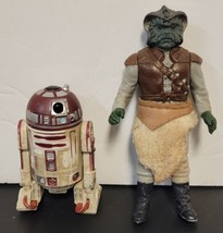 Vtg Klaatu Star Wars 4&quot; Action Figure &amp; 2.5&quot; R4-P17 Droid Kenner Hasbro Loose - £14.03 GBP