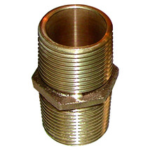 GROCO Bronze Pipe Nipple - 1-1/4&quot; NPT [PN-1250] - £15.98 GBP