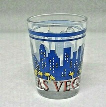 Las Vegas Nevada shot glass  glasses souvenir Travel Trip Keepsake - $10.37