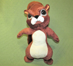 GREAT WOLF LODGE SAMMY SQUIRREL 15&quot; STUFFED ANIMAL LARGE BROWN PLUSH TOY... - £8.44 GBP