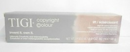TIGI @ COPYRIGHT COLOUR HIGH LIFT Permanent Creme Hair Color  ~2 fl. oz.... - £4.73 GBP+