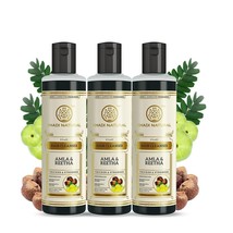 Khadi Natural Amla Reetha Hair Growth Shampoo Anti Hair Fall Healthy Hair 210ML - £43.56 GBP