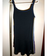 TAIL TECH PERFORMANCE TENNIS DRESS DOUBLE SPAG STRAP SZ SMALL YEL/BLUE/R... - £29.40 GBP
