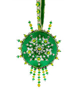 The Cracker Box  Inc Christmas Ornament Kit Lemon Rind on Emerald - $87.15
