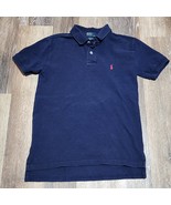 Youth Polo Ralph Lauren Navy SS Cotton Knit Polo/Golf Casual Shirt Size ... - $186.06 MXN