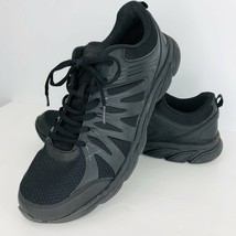 BCG Academy Black 14D Ultra Lite Walking Shoes RevitaSole Sneaker Athlet... - $44.99