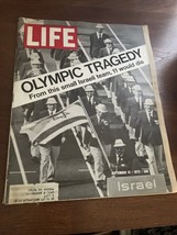 Life Magazine September 15, 1972 - Israel Olympic Tragedy - Bobby Fischer- Munic - £3.90 GBP