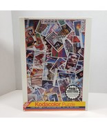 Vintage Kodacolor Rose Art Puzzle Stamps Collage - Brand New &amp; Sealed 1994 - $16.82