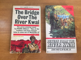 1961 The Bridge Over the River Kwai &amp; 1981 1st Ed Return from the River Kwai PB - £11.15 GBP