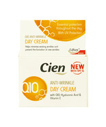 CIEN Anti-Wrinkle Day Cream w/10Q, Hyaluronic Acid &amp; Vitamin E 50ml - $12.50