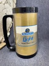 Vintage Thermo-Serv Schlitz Light Beer Insulated Mug/Glass Classic Label - £5.92 GBP