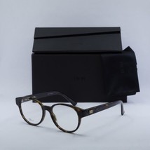 DIOR LADYDIORO1 0086 00 Dark Havana  49mm Eyeglasses New Authentic - $151.89