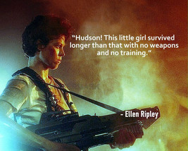 Aliens Ellen Ripley Movie Quote Hudson This Little Girl Survived Photo 8X10 - £6.36 GBP