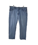 ORVIS Mens Jeans Sz 42 x 32 Five Pocket 1856 Denim Straight Leg Med Wash... - £18.22 GBP