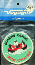 Roaring Rapids at Great Adventure - Embroidered Patch - Unused - £7.58 GBP