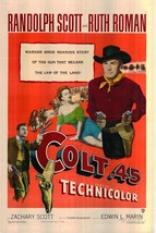 Colt .45 Original 1950 Vintage One Sheet Poster - £337.46 GBP