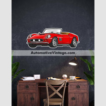 Ferris Bueller&#39;s Day Off Ferrari Famous Car Wall Sticker - $24.79+