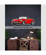 Ferris Bueller&#39;s Day Off Ferrari Famous Car Wall Sticker - $24.79+