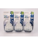 Philips Avent Anti Colic Slow Flow Nipples 1m BPA Free 2 Per Pack Lot Of 3 - $491.96 MXN