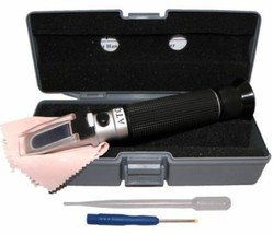 0-80% Brix Refractometer Syrup, Jam, Sauces, Maple, Juice Concentrates. HD Image - £17.61 GBP