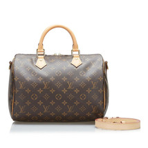 Louis Vuitton Speedy 30 Bandouliere Mini Boston Bag Brown - £1,842.17 GBP