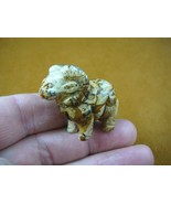 (Y-RAM-557) RAM SHEEP carving TAN PICTURE JASPER gemstone FIGURINE BIG H... - $19.22 CAD