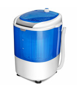 Costway Portable Mini Counter Top Washing Machine 5.5lbs Spin Basket Lau... - £143.26 GBP