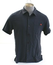 Tommy Bahama Football Denver Broncos Gray Silk Short Sleeve Button Shirt... - $175.99